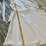 Aritzia Wilfred Mademoiselle Dress Ice Lavender Satin Wrap S Purple Photo 11