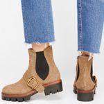 Free People X Jeffrey Campbell City Vibes Snake Moto Boots Photo 2