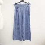 Anthropologie  Joie Blue Gingham Wide-Leg Pants Photo 1