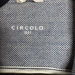 Circolo 1901 Blazer Jacket Size 46 IT Navy Blue Cotton Blend Jersey Knit Classic Photo 3