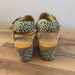 L'Artiste By Spring Step Radd Floral Cork Wedge Sandals Women's Yellow Size 9 Photo 5