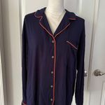 Anthropologie The Briar Piped Pajama Shirt: Long-Sleeve Edition Photo 4