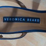 Veronica Beard  Olympia Quarter Strap Sandals Heels Blue Leather Ankle 41 Photo 10