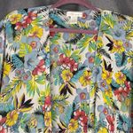 Band of Gypsies Cover Up Women's S/M Floral Sheer Open Boho Photo 1