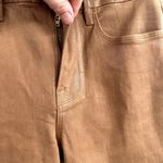 frame denim FRAME Le Crop Mini Bootcut Coated Stagger Hem Jeans in Latte, Size 27 Photo 5