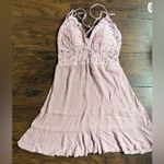 PINK - Victoria's Secret Victoria Secret Pink Blush Crochet Lace Dress Photo 2