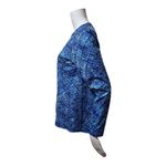 L.L.Bean NWOT  Sun Shirt UPF 50 Size Small Printed Blue Photo 3