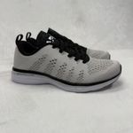 APL Techloom Pro Running Athletic Shoes White Black Cosmic Grey Size 5 Photo 4