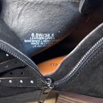 Lucky Brand  Belrose Black Suede Ankle‎ Booties 8.5W Studded Western Boho Chic Photo 11