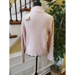Divine Heart M Cardigan Pink Sweater Faux Fur Design Size M Photo 4