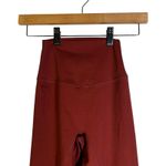 DYM Leggings Womens 2XS Burgundy High Rise Stretch Athleisure Yoga Pilates Brown Size XXS Photo 1