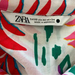 ZARA Otomi Floral Maxi Dress Size XS Photo 7