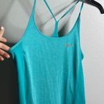 Nike  Women Athletic‎ Dri-Fit Green/Blue Tank Top size M Photo 1