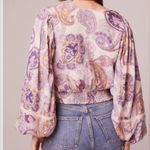 Band of Gypsies Band of the Free Mirabelle Crop Top L NWT Photo 2