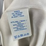 NEW Boden Silk Blend Sleeveless Floral Sheath Dress in Grey Size 4‎ Long Gray Photo 3