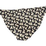 Tory Burch Black little leaves mid rise swim bottom size XL Photo 2