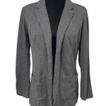 J Jill Gray Ponte Knit Blazer Open Front Cardigan Jacket Petite XS Workwear Size undefined Photo 0