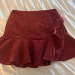 Love Riche  Red Skirt Corduroy Photo 0