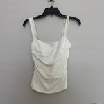 Reformation  Trish Knit Top White Size L Photo 1