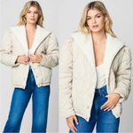 BLANK NYC Warm Hearts Quilted Sherpa Jacket Photo 1