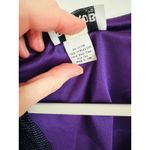 Vintage 70s Disco Nightclub Dress Purple Size small Sparkle Statement Style USA Photo 2