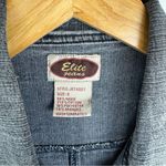 Y2K Cropped Moto Jacket Ruched Sleeves Distressed Sz Small Grunge Black Photo 11