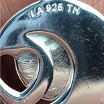 LA rocks sterling silver I love you to the moon and back pendant necklace NWT Photo 5