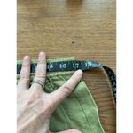 ANDIE Olive Green Linen Blend Shorts Photo 6