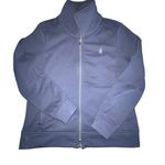 Fairway & Greene Ladies Zip Up Fleece Golf Jacket Size large Blue/Grey Golfing Blue Photo 0