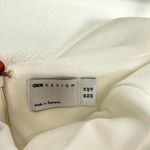 ASOS  DESIGN Scuba One Shoulder Corset Detail Jumpsuit in White Size US 10 Photo 7