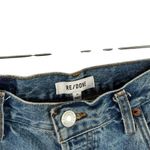 RE/DONE 70s Stove Pipe Jeans Favorite Bleu Button Fly Straight Hi Rise Womens 31 Photo 4