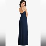Dessy Collection Navy Blue Strapless Gown Photo 1