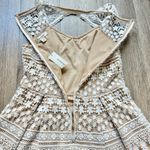 Francesca's Janelle Keyhole Neck Tulle Lace A-Line Dress Size M NWT Photo 10