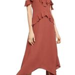 BCBGMAXAZRIA Lissa Asymmetric HandkerchiefHem Slip Photo 0