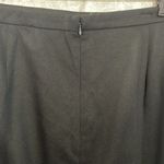 Garnet Hill  Black Textured Pencil Skirt Photo 4