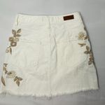 Abercrombie & Fitch Zoe Natural-Rise Vintage A-Line White Denim Mini Skirt - 24 Photo 8
