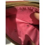 Coach Brown Pebbled Leather Double Zipper Closure Wristlet - Wallet T Photo 8