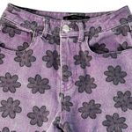 Hesperus  purple flower denim jeans sz 3 Photo 1