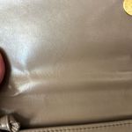 Anne Klein Taupe Leather Envelope Shoulder Bag 11x7" Photo 5