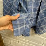 Scottish house Blue Plaid Skirt with Belt size M Size M Photo 4