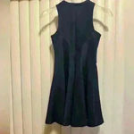 Bar III Navy blue zip dress size S in Excellent pre owned condition Photo 4