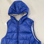 Tangerine Active NWT Insulated Hooded Puffer Vest Women’s XXL Royal Blue Workout Photo 2