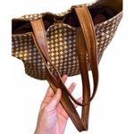 Robert Zur RINA Tote True Glove Leather Chestnut Brown & Beige Large Travel tote Photo 4