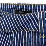 Forever 21 Striped Denim Crop Top and Wide Leg Jean 2 Piece Set Size Small Photo 8