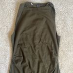 Sleeveless Maxi Dress in Olive Green Women's Large Photo 2