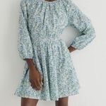 J.Crew Palermo smocked-waist mini dress in Liberty Thorpe Hill fabric M Photo 0