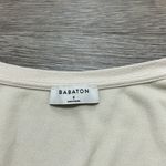 Aritzia Babaton Paxton Long Sleeve Shirt Silver Birch Bouleau Argent Photo 3