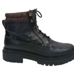 Michael Kors FS2205 GUC $225 MICHAEL Combat Boots size 9M Photo 0