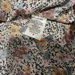 Entro Women’s Sz: M floral Lined large puff Balloon Sleeve Peasant Top. Cottage Photo 7