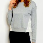 After Market NEW Sweatshirt w/White Ruffles Photo 2
